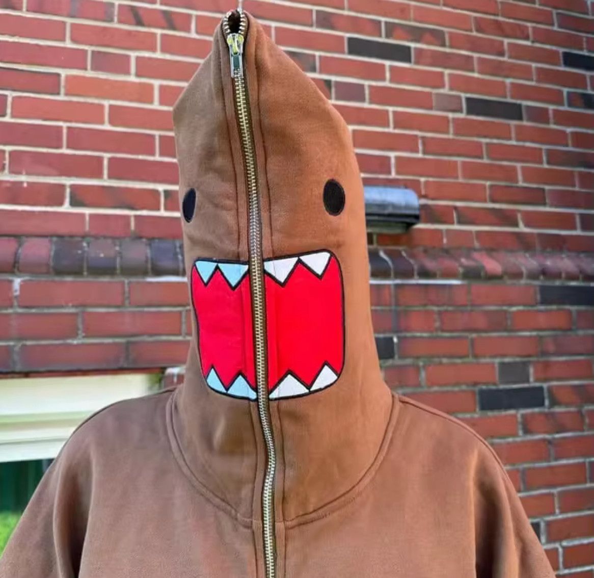 Japanese Brand Vintage Gothic Y2K Domo Kun Hoodies Punk Unisex Jacket Size XL / US 12-14 / IT 48-50 - 4 Thumbnail