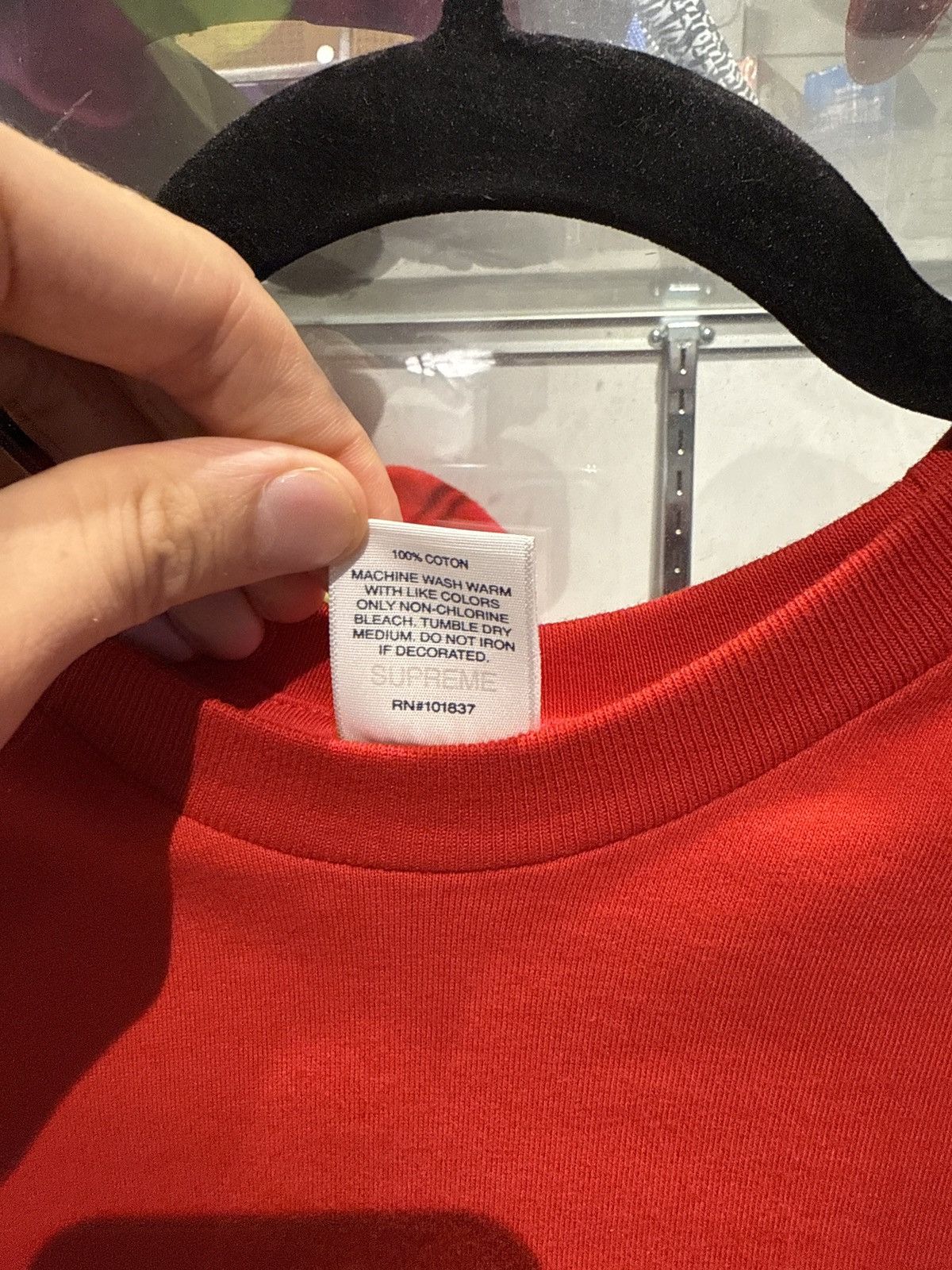 Supreme Supreme Motion Logo T-Shirt Red Size US M / EU 48-50 / 2 - 4 Thumbnail