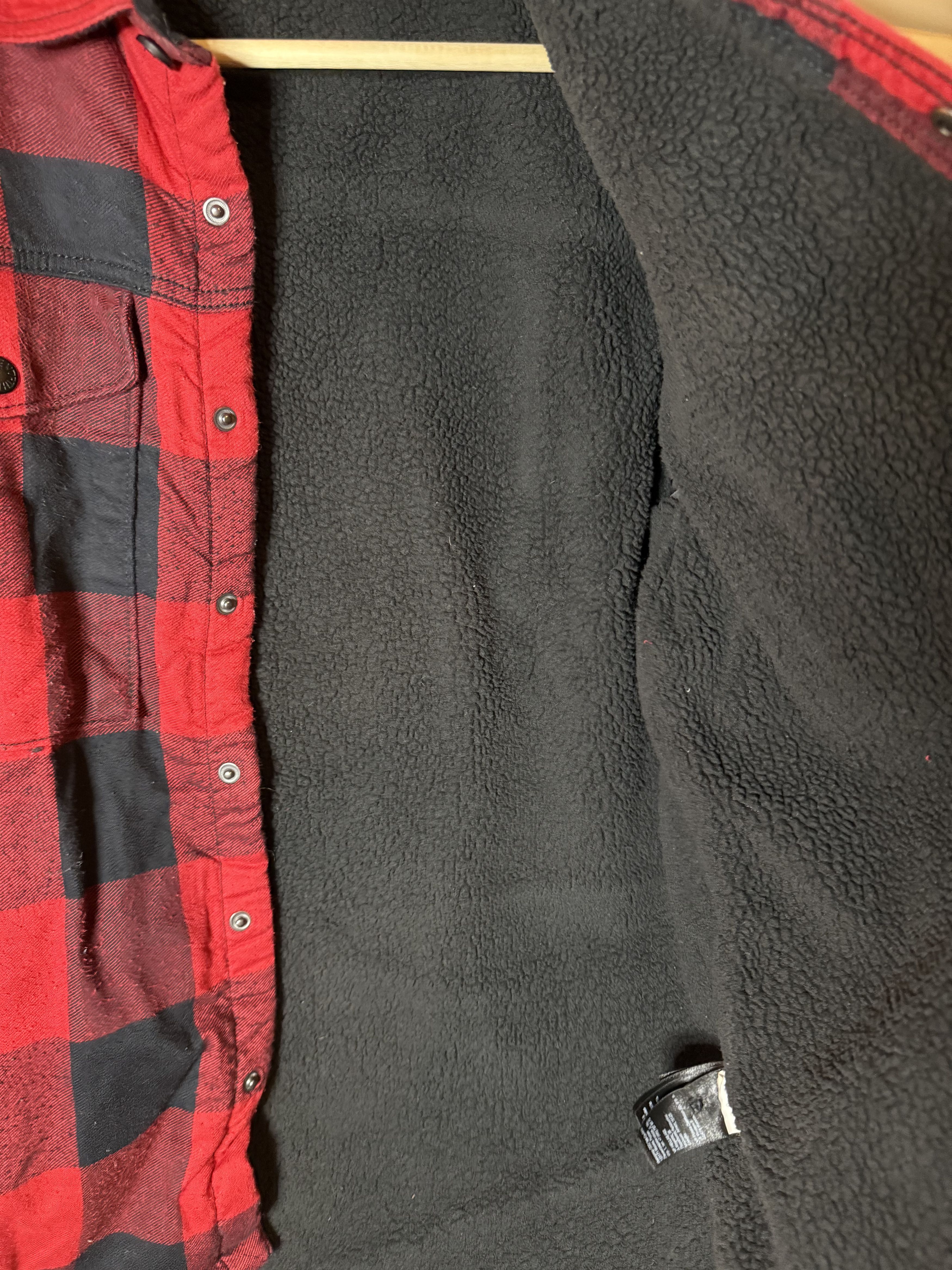 The North Face The North Face Red Fleece-lined Flannel Shirt Jacket Size US S / EU 44-46 / 1 - 8 Thumbnail