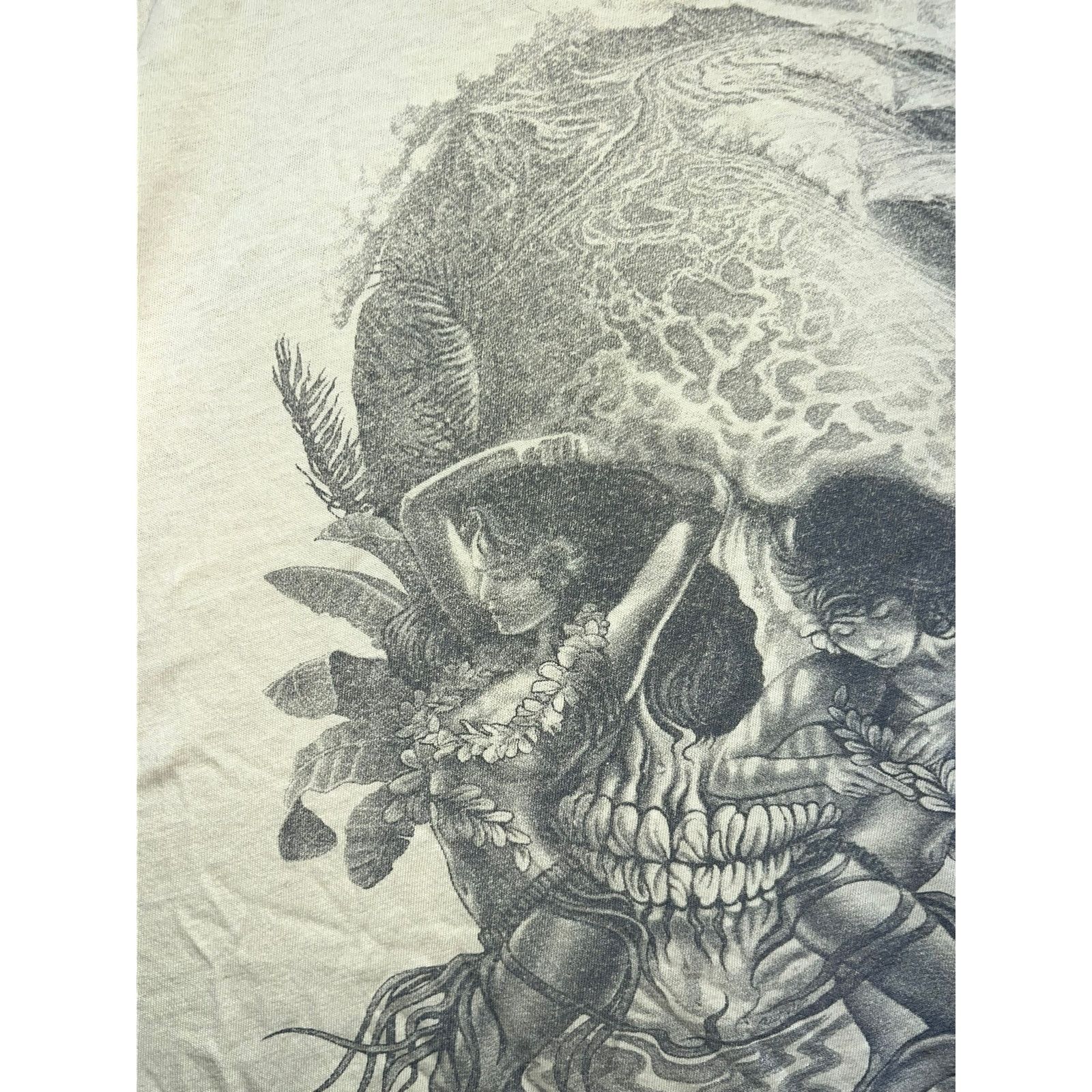 Quiksilver Y2K Quiksilver Skull Shirt Hawaiian Babe Premium Collection Size US S / EU 44-46 / 1 - 3 Thumbnail