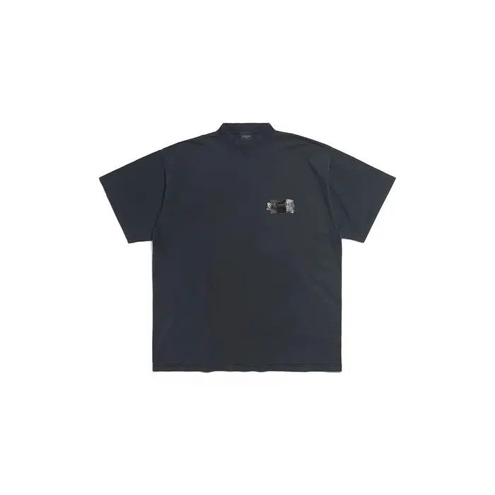 Balenciaga o1bcso1str0326 Gaffer T-Shirt Oversized in Black Size US XXL / EU 58 / 5 - 1 Thumbnail