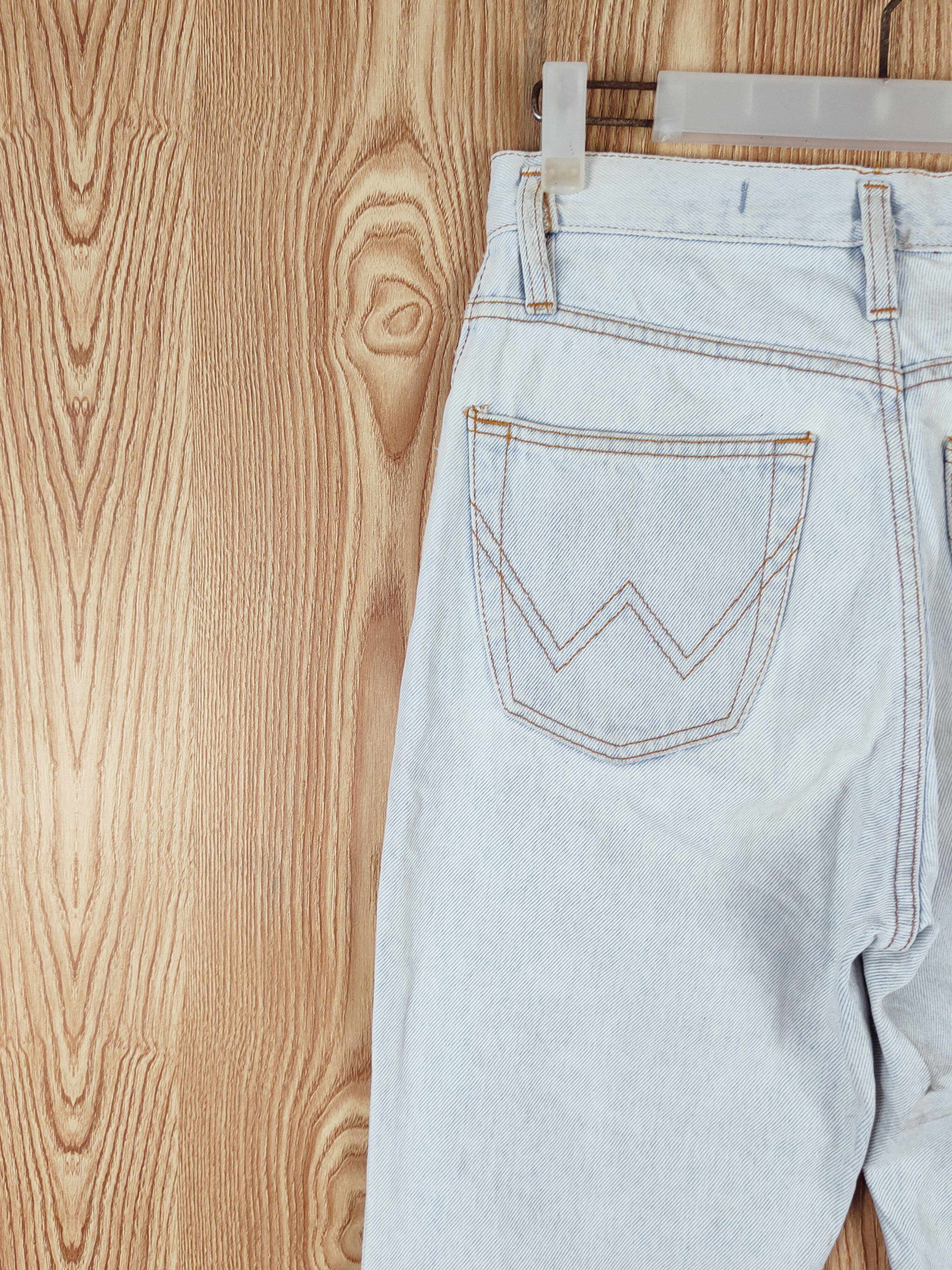 Edwin × Vintage Vintage 💥 Edwin Light Blue Distressed Ripped Jeans Size 28" / US 6 / IT 42 - 10 Thumbnail