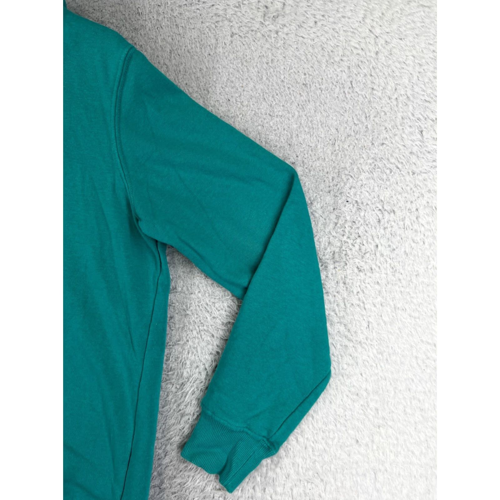 The North Face The North Face Womens Hoodie Pullover Cotton Jersey Teal Activewear Casual Fall Winter Small Women Size S / US 4 / IT 40 - 6 Thumbnail