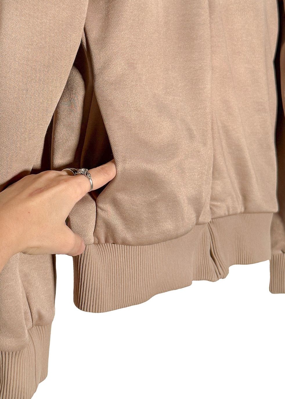 Fendi Fendi Beige Forever Fendi Zucca Sleeves Track Jacket Size L / US 10 / IT 46 - 5 Thumbnail