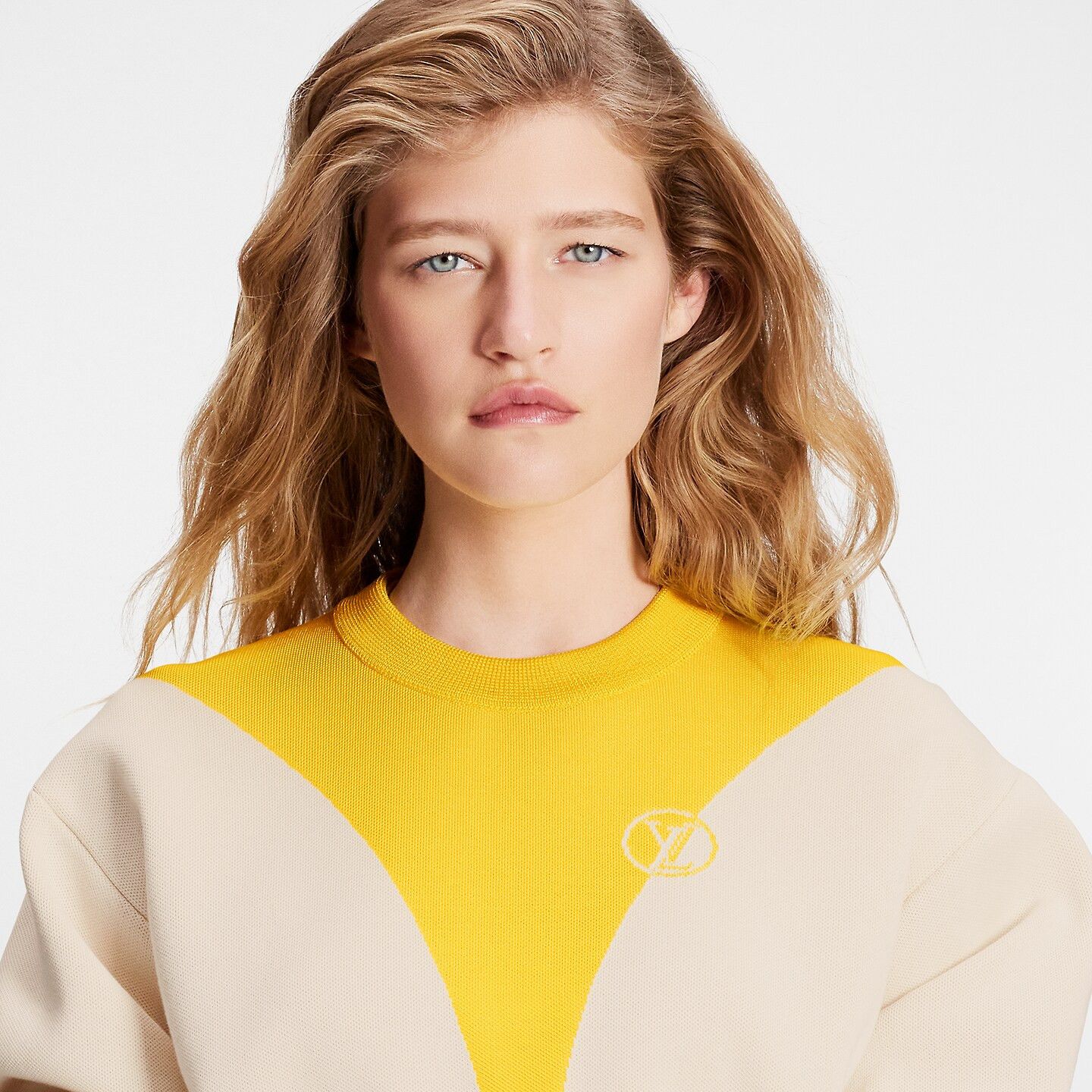 LOUIS VUITTON SWEATSHIRT MONOGRAM CREW NECK LV LOGO 1AAWU1