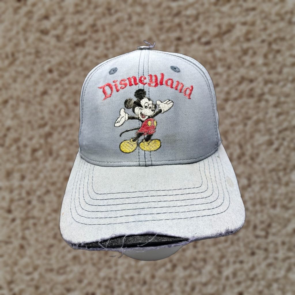Disney Disney Mickey Mouse Snapback Hat Cap Adjustable One Size Blue Cartoon Unisex Size ONE SIZE - 1 Thumbnail