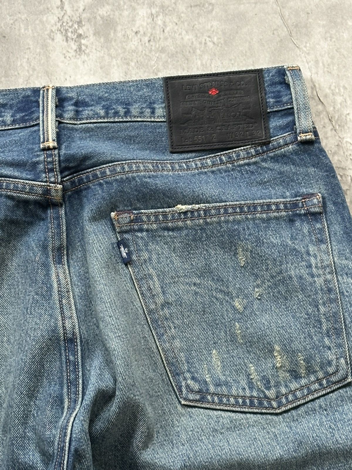 Levi's Made & Crafted Levi’s Made & Crafted 551Z Sample Garment Straight Leg 32/32 Size US 32 / EU 48 - 11 Thumbnail