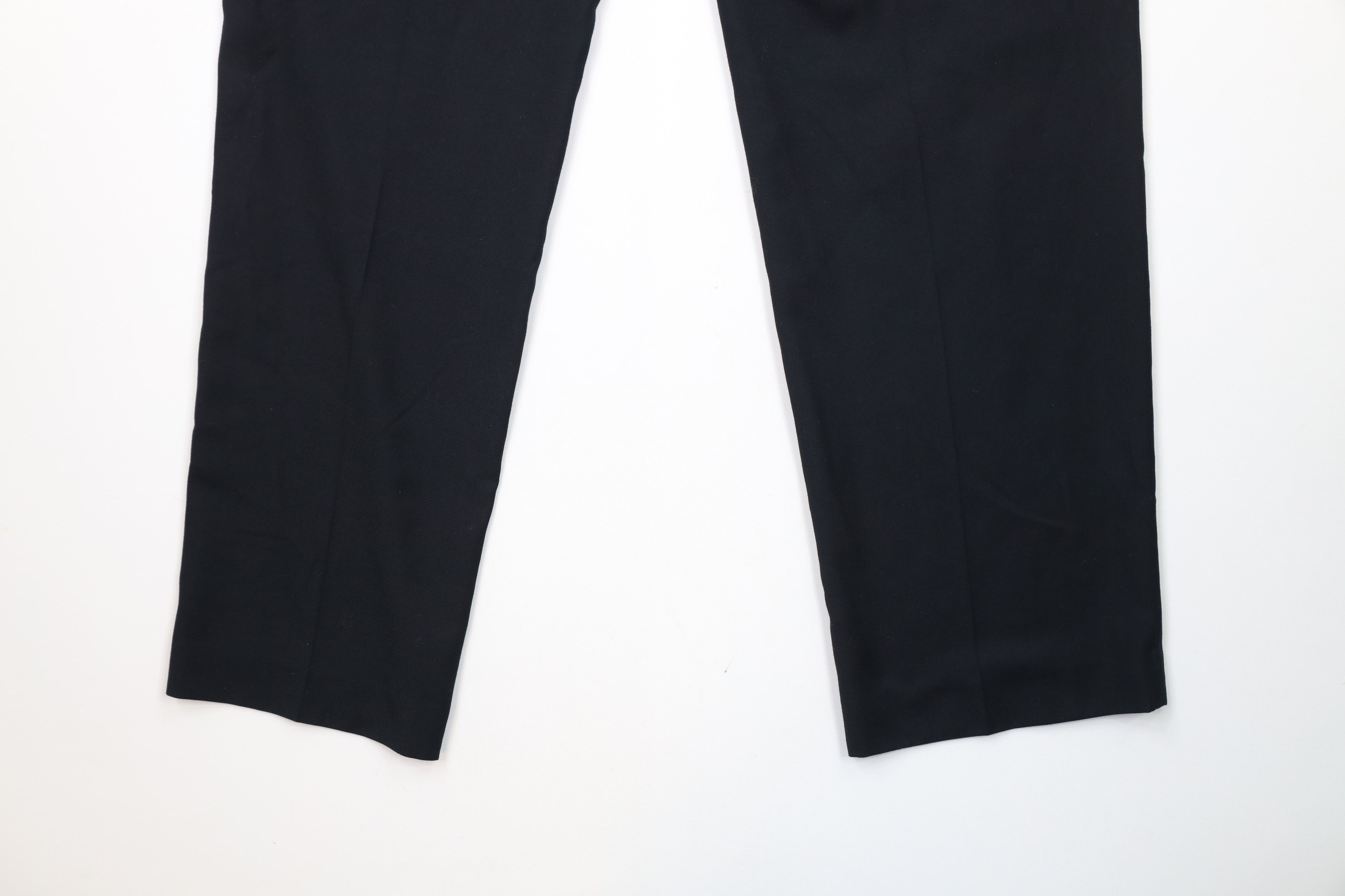 Ralph Lauren × Vintage Vintage Ralph Lauren Wide Leg Chino Pants Trousers Black Size US 36 / EU 52 - 12 Thumbnail