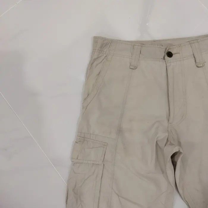 Japanese Brand × Uniqlo UNIQLO FADED WHITE CARGO PANTS Size US 30 / EU 46 - 4 Thumbnail