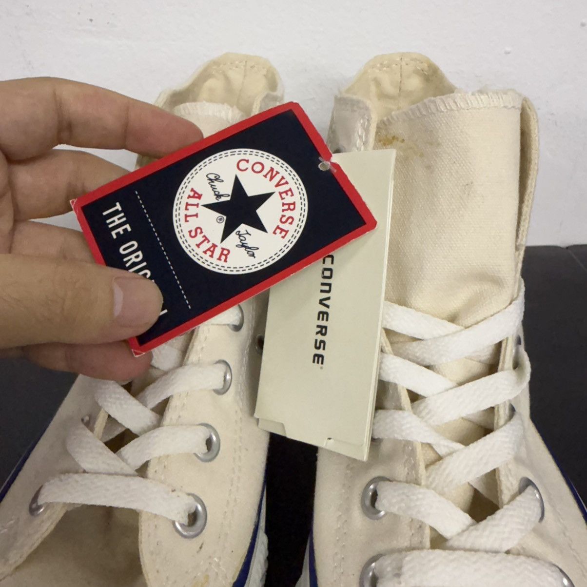 Converse NOS🔥 Converse Chuck Taylor All Star Originator Hinomaru Size US 5 / EU 37 - 5 Thumbnail
