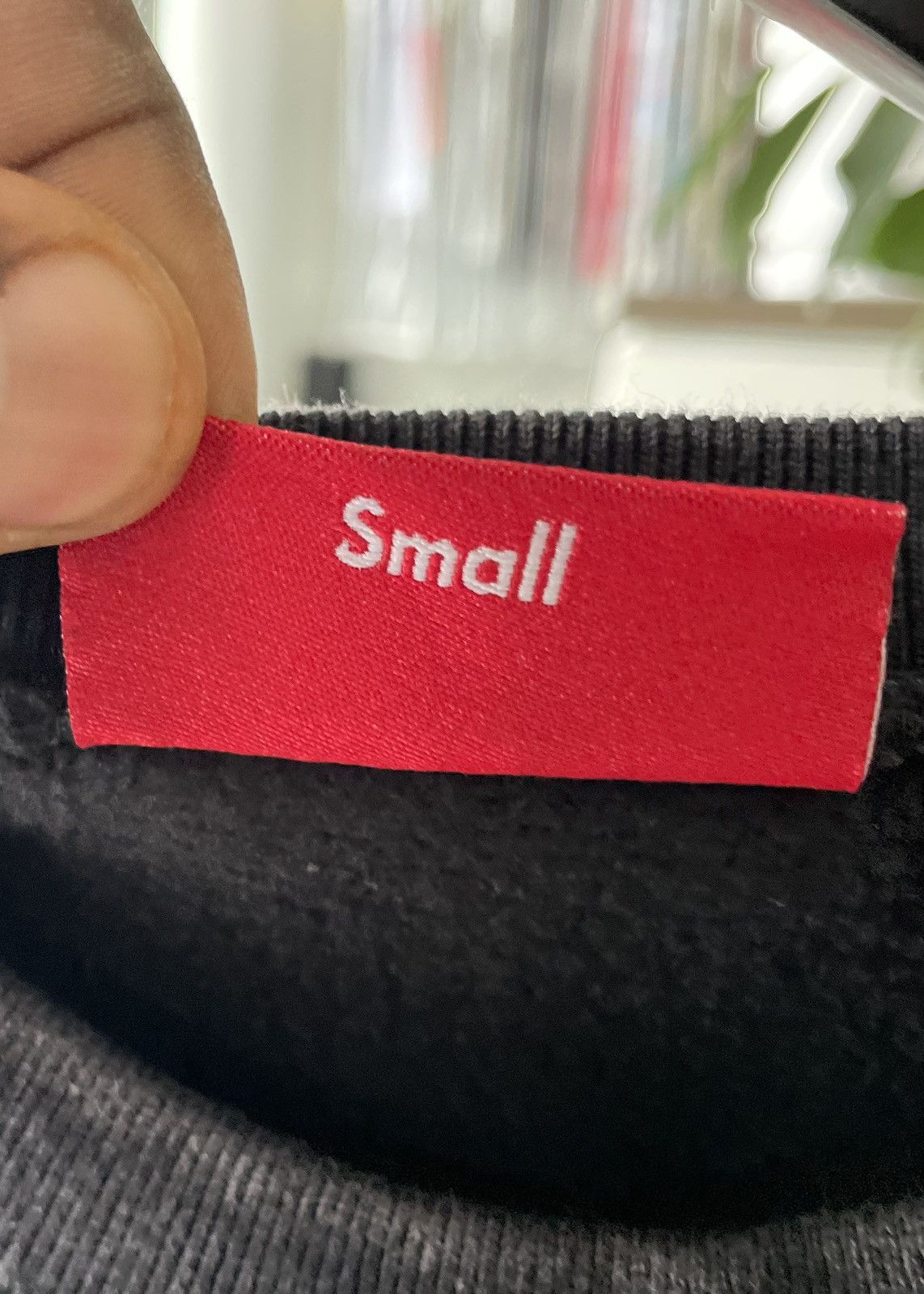 Supreme Supreme Washed Box Logo Crewneck Size US S / EU 44-46 / 1 - 4 Thumbnail