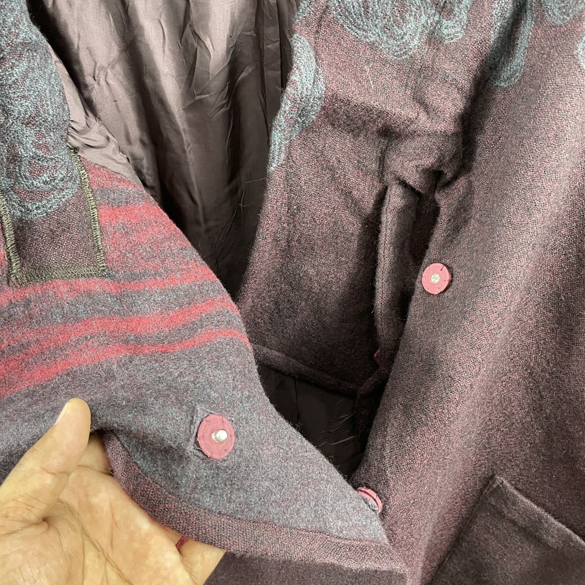Japanese Brand × Vintage Vintage Japanese Brand Wool Fish Tail Style Jacket Size US L / EU 52-54 / 3 - 8 Thumbnail