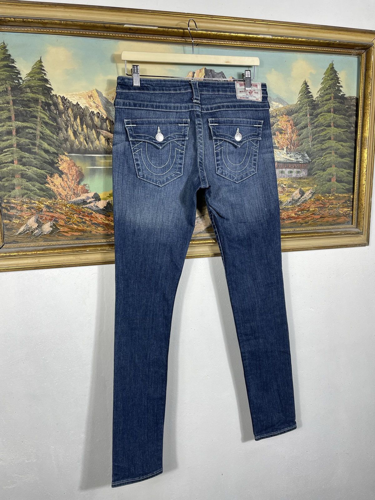 True Religion × Vintage True Religion Vintage Y2k Denim Jeans Trousers Pants Swag Size 29" - 7 Thumbnail