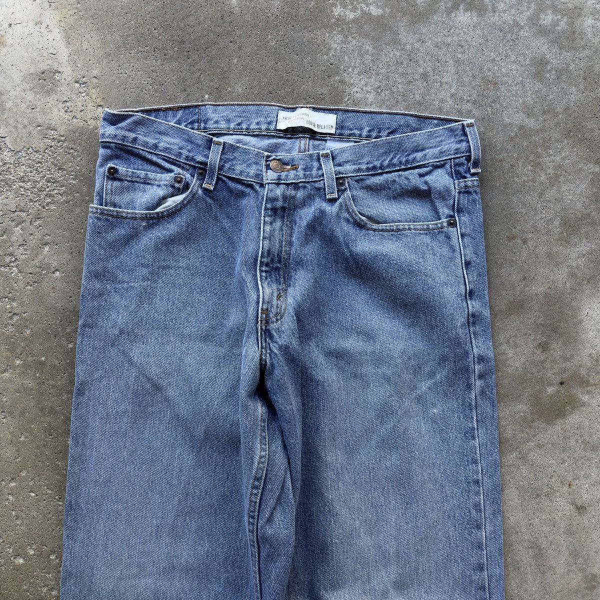 Levi's Faded Levi's Baggy Relaxed Fit Jeans ERD Grunge Skater Size US 34 / EU 50 - 3 Thumbnail