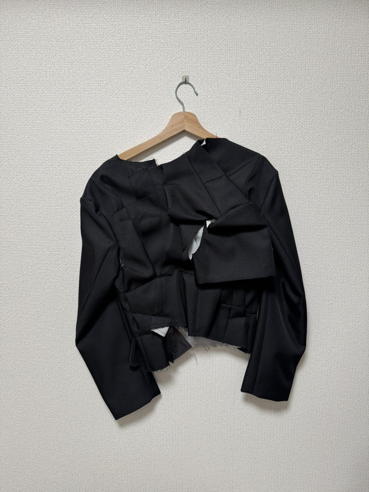 Comme des Garçons AD2023 Origami Shirred Structural Jacket