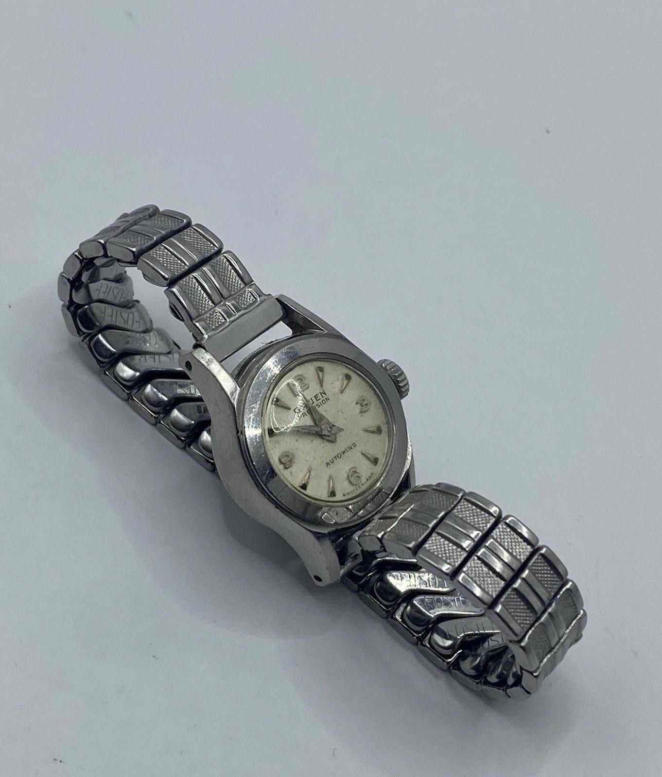 Craig Green Gruen Precision Autowind Watch - Vintage, 1950’s (7B714F) Size ONE SIZE - 7 Thumbnail