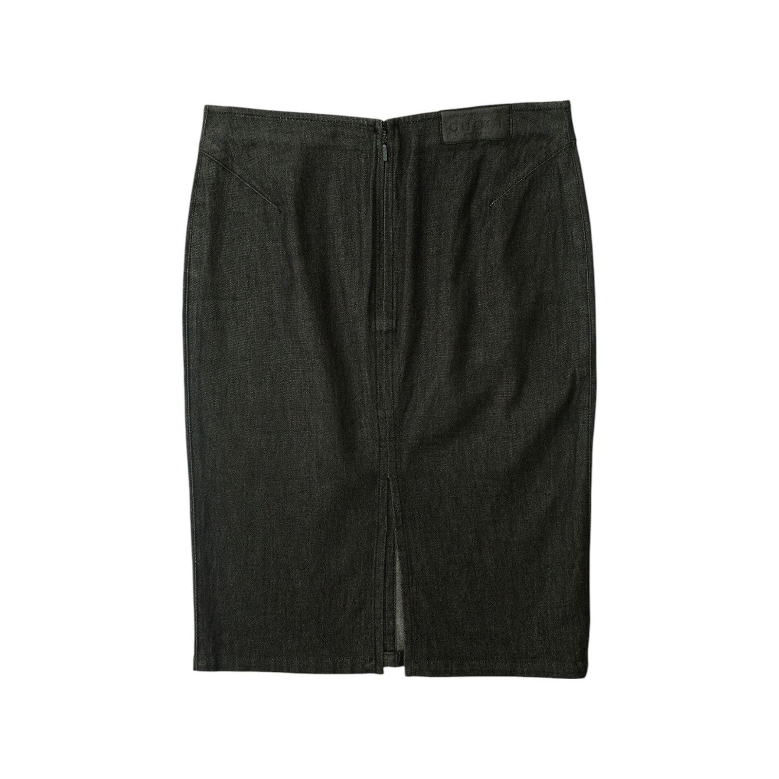 Gucci by Tom Ford S/S 2001 Denim Skirt Size 27" / US 4 / IT 40 - 2 Thumbnail