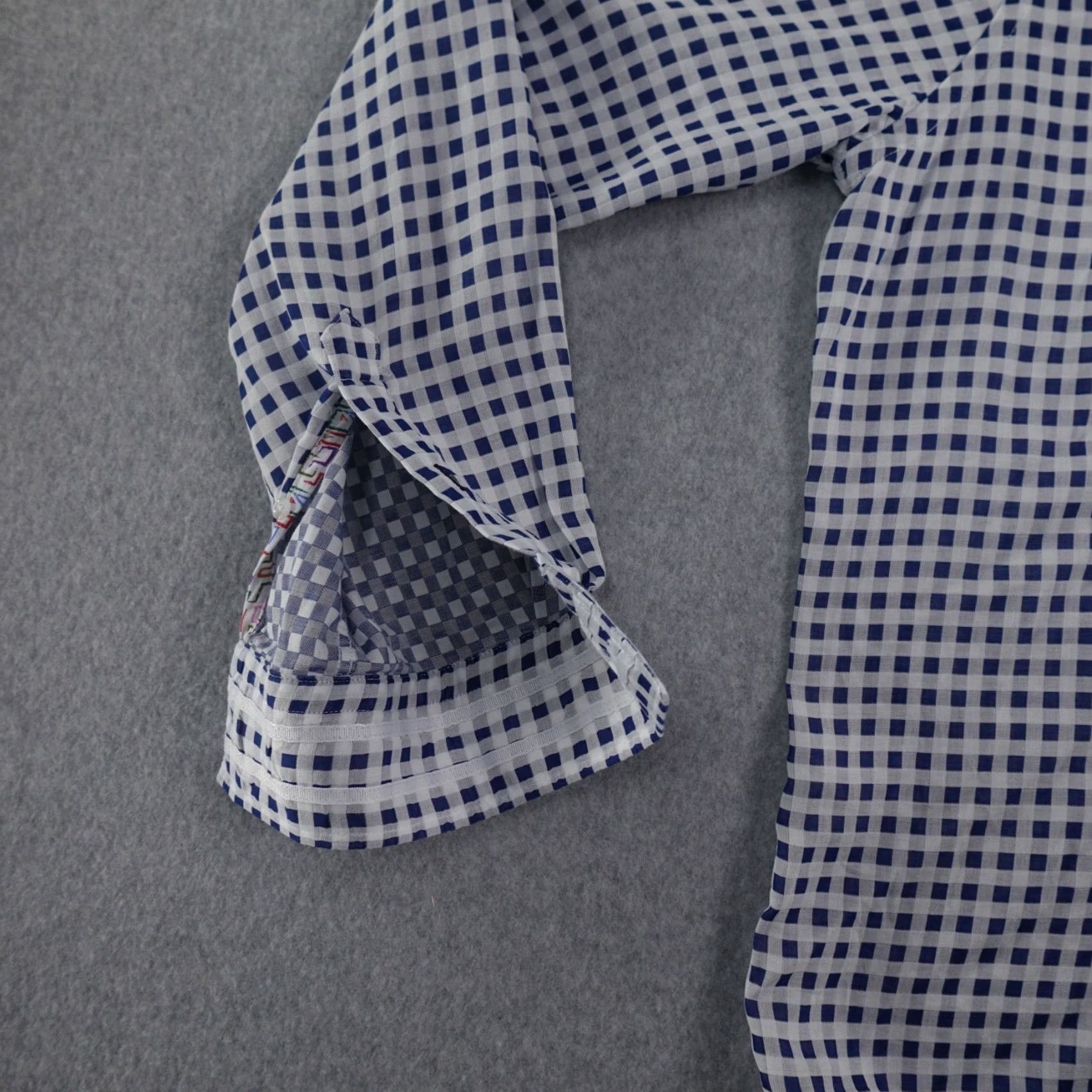 Robert Graham Robert Graham Shirt 2XL (24X30) Blue White Plaid Long Sleeve Button Up Mens Size US XXL / EU 58 / 5 - 6 Thumbnail