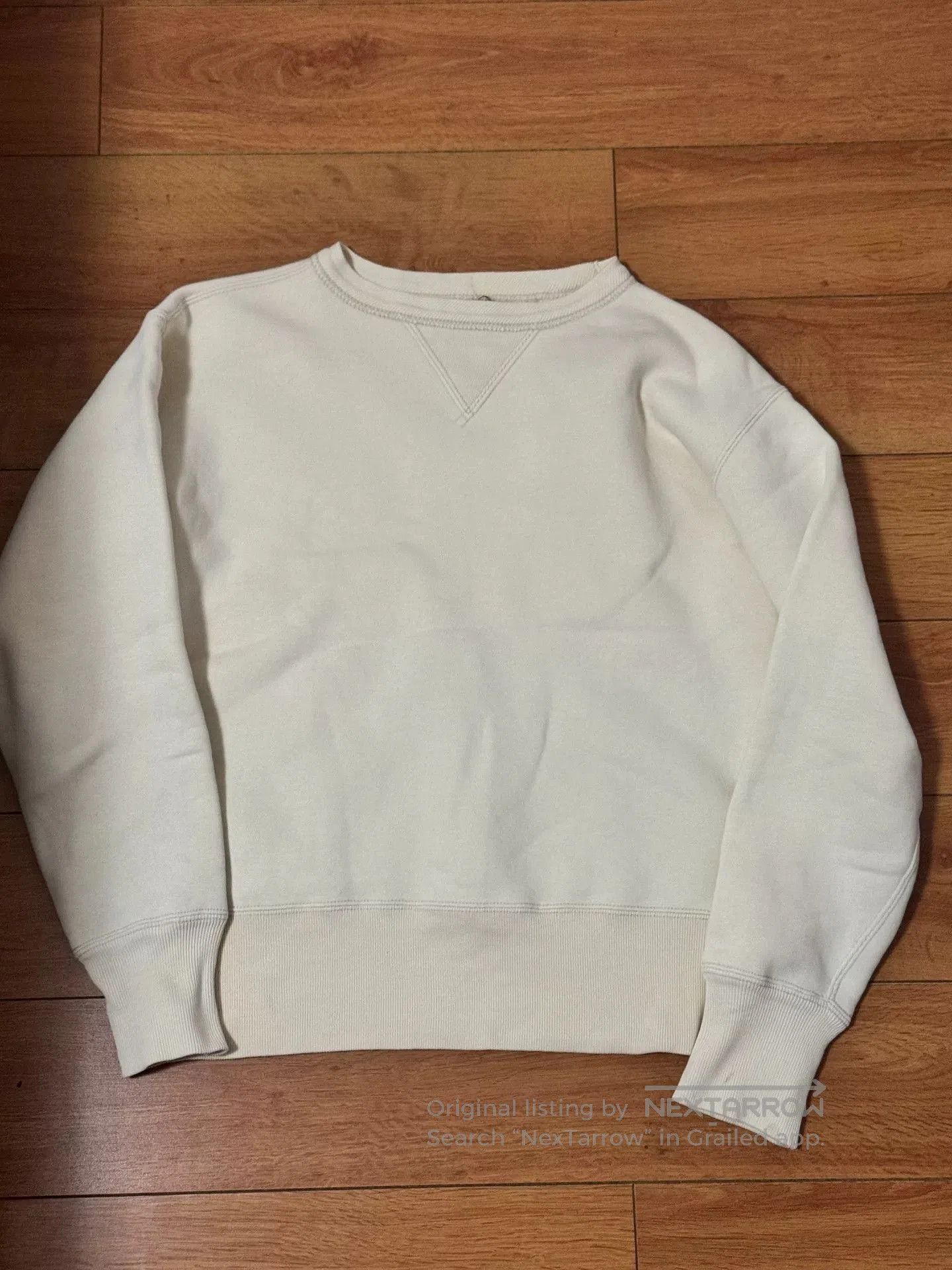 Freewheelers Freewheelers Lightweight Cream Hoodie. Size US M / EU 48-50 / 2 - 1 Thumbnail