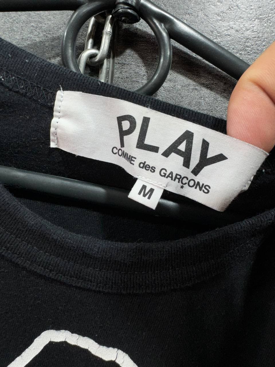 Comme des Garcons PLAY PLAY COMME des GARCONS GRAPHIC LOGO PRINT TEE Size US M / EU 48-50 / 2 - 2 Thumbnail