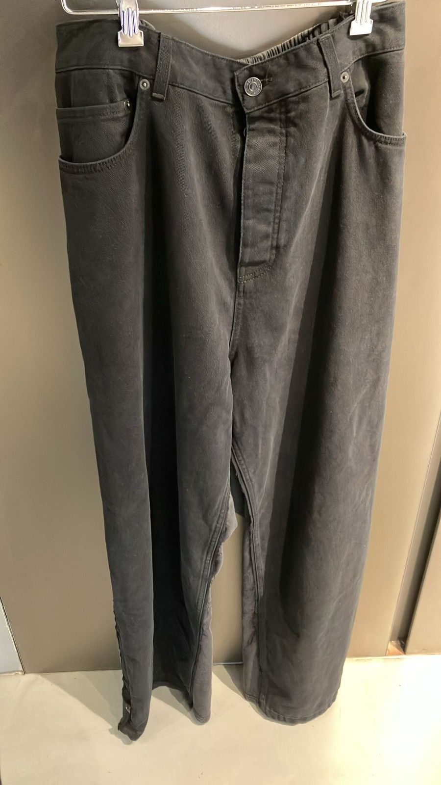 Balenciaga 💥$2.1K VALUE 💥Hybrid Baggy Pants Soft Denim Size US 34 / EU 50 - 1 Thumbnail