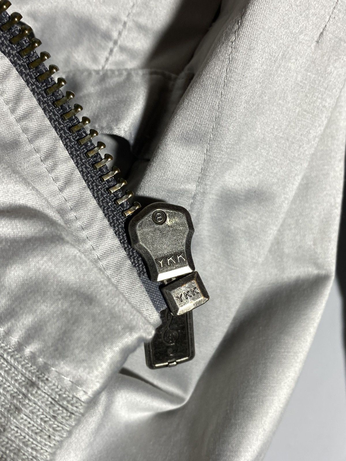Allsaints All Saints A/W 2007 Silver Channel Bomber Jacket Size US L / EU 52-54 / 3 - 19 Thumbnail