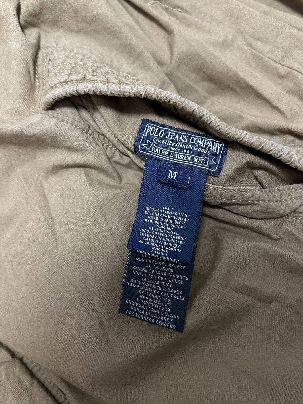 Ralph Lauren Polo Ralph Lauren Down Jacket Size Medium Vintage Jeans Size US M / EU 48-50 / 2 - 11 Thumbnail