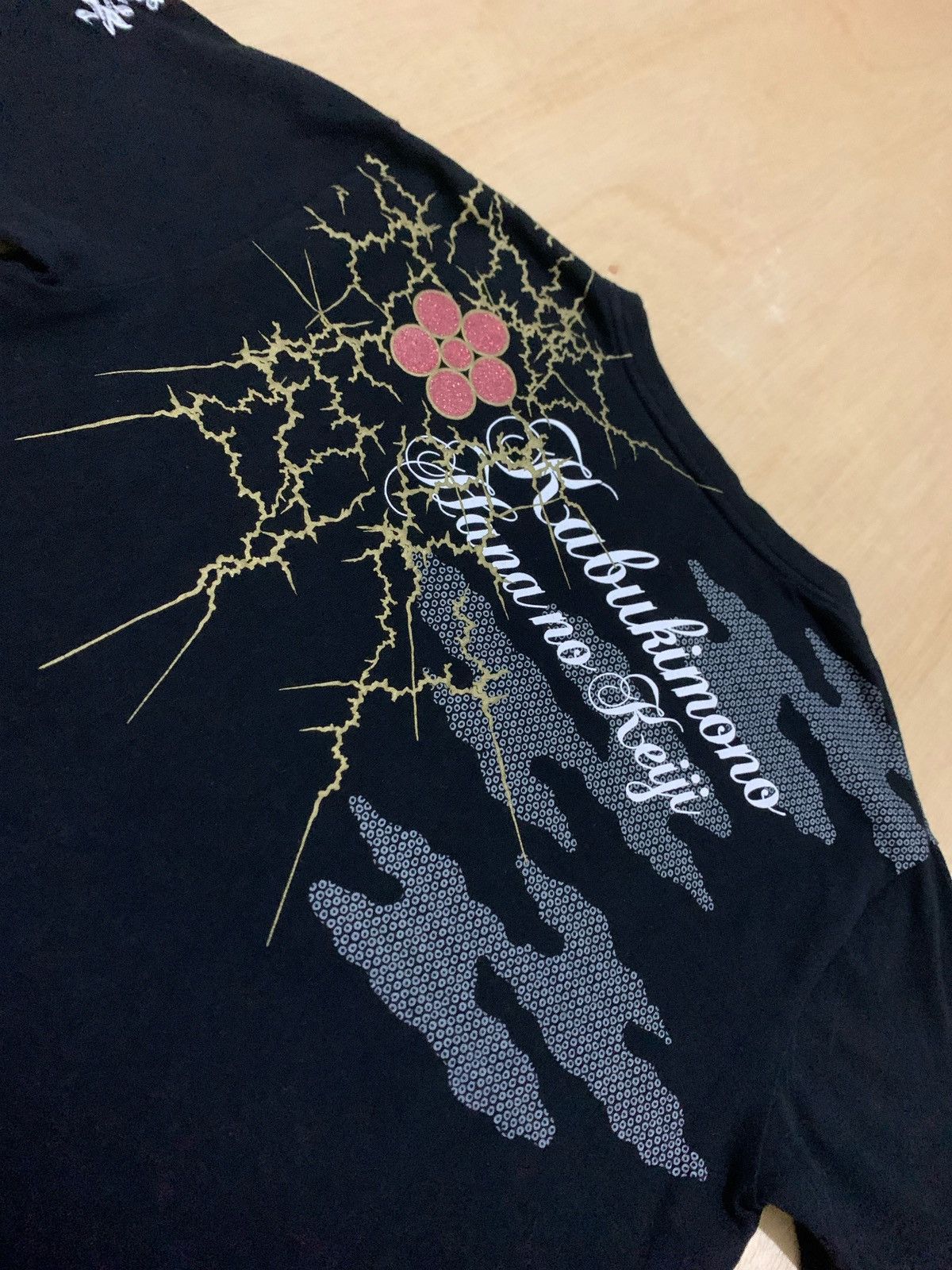 Hysteric Glamour × If Six Was Nine × Japanese Brand Vintage Bullet Noise Kabukimono Japanese Tshirt Size US L / EU 52-54 / 3 - 4 Thumbnail