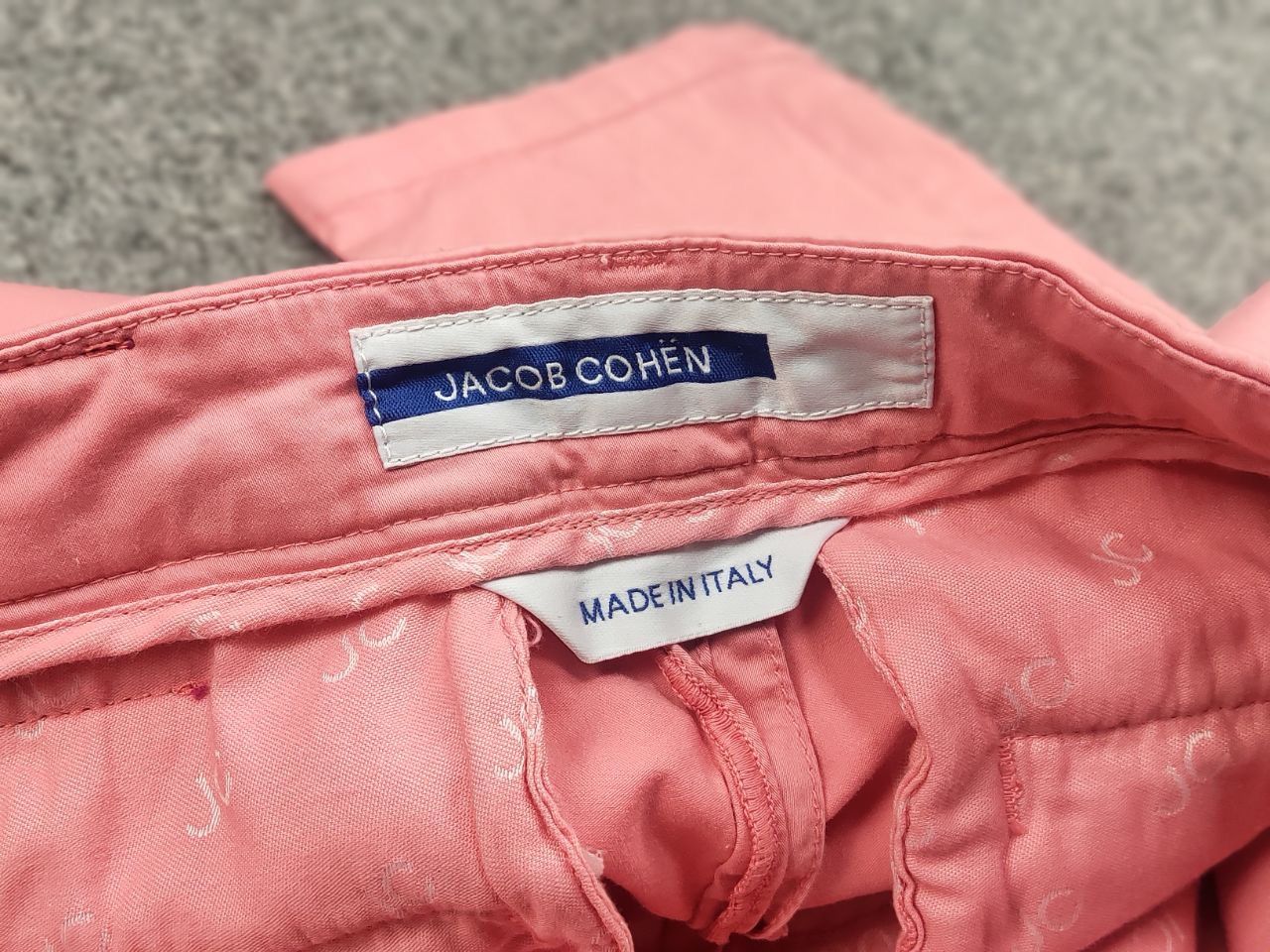 Jacob Cohen Jacob Cohen Design Marina Ankle Pink Trouser Womens Pants Size 40" / US 18 - 11 Thumbnail