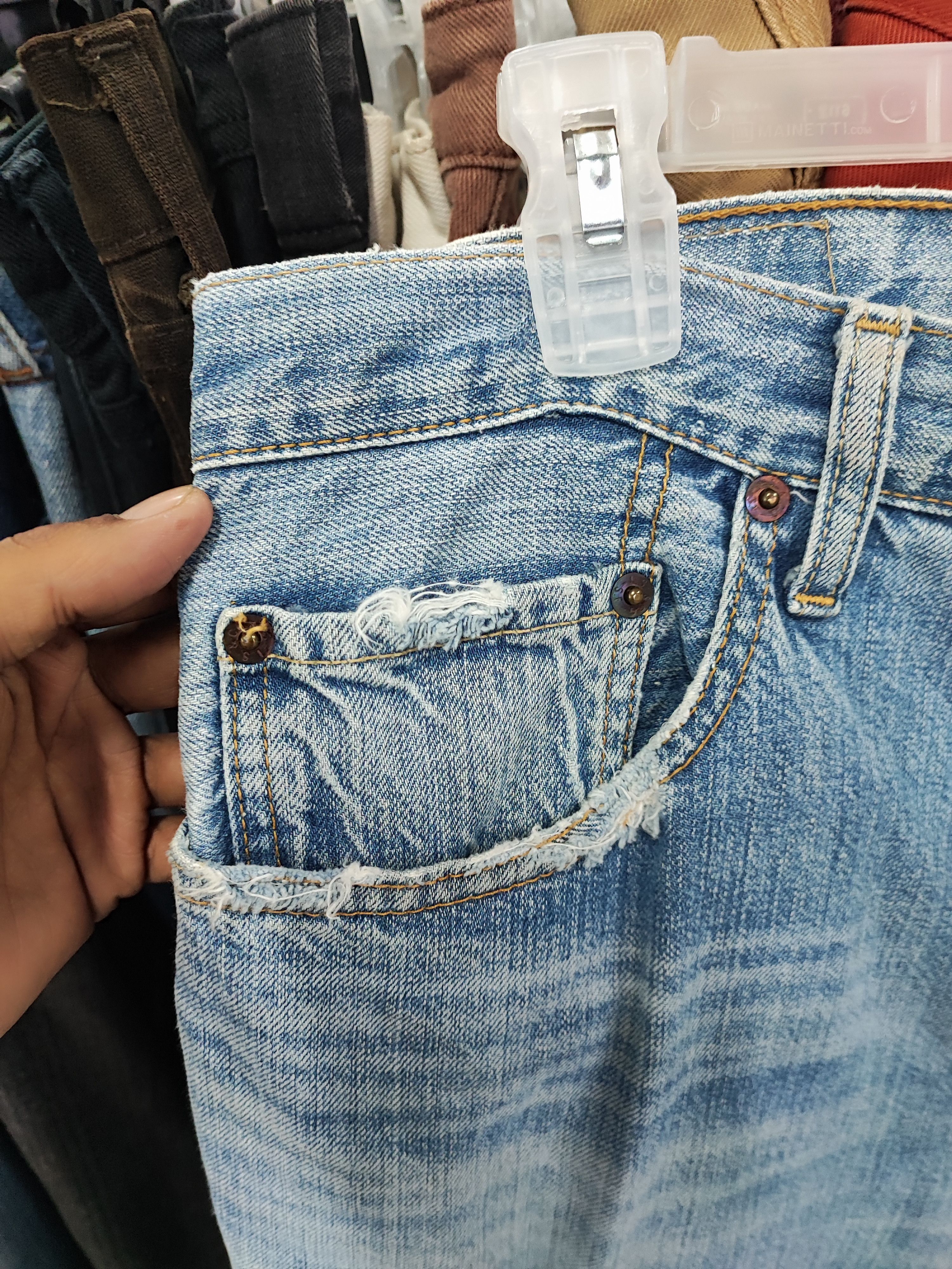 Levi's × Vintage Levis 501 Jeans Size US 36 / EU 52 - 6 Thumbnail