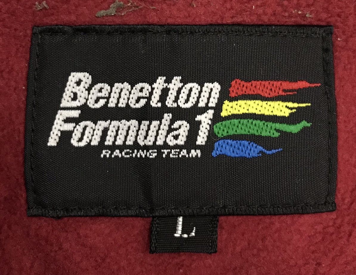 Benetton × Formula 1 × Vintage Vintage Benetton Formula 1 Racing Team Jacket Size US L / EU 52-54 / 3 - 14 Thumbnail