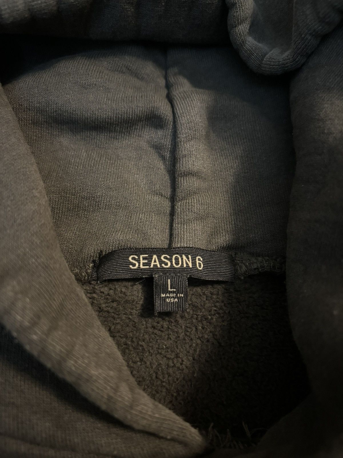 Kanye West Yeezy Season 6 Pullover Hoodie Core Dark Grey Size US L / EU 52-54 / 3 - 3 Thumbnail