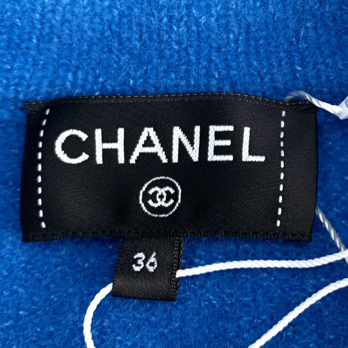 Chanel Chanel Ski Series Dark Blue Long Sleeve Knit Cardigan K26WX Size XS / US 0-2 / IT 36-38 - 6 Thumbnail