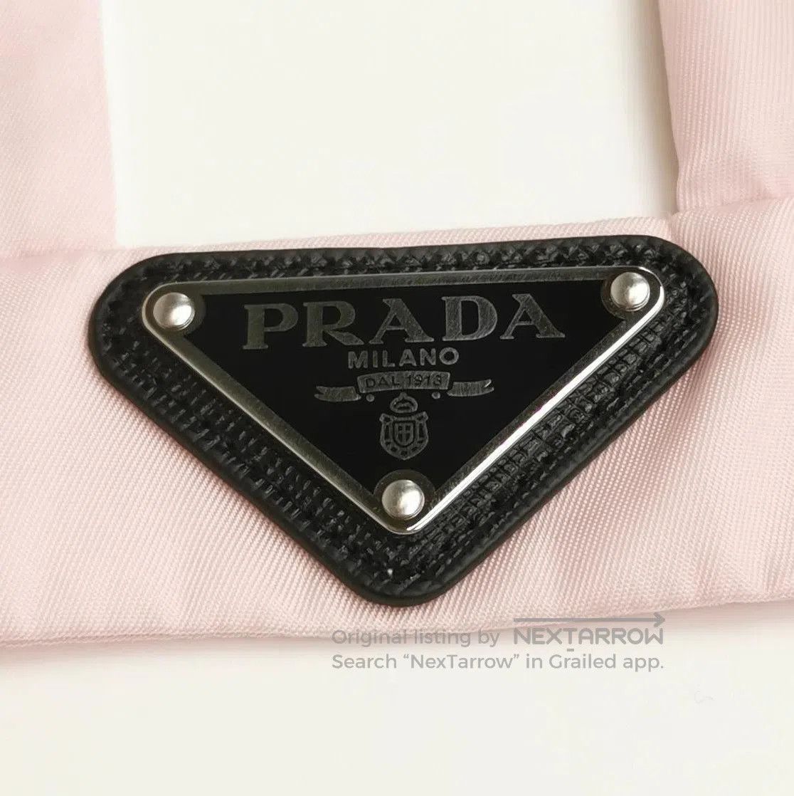Prada Prada Pink Triangle Logo Vest . Size S / US 4 / IT 40 - 3 Thumbnail