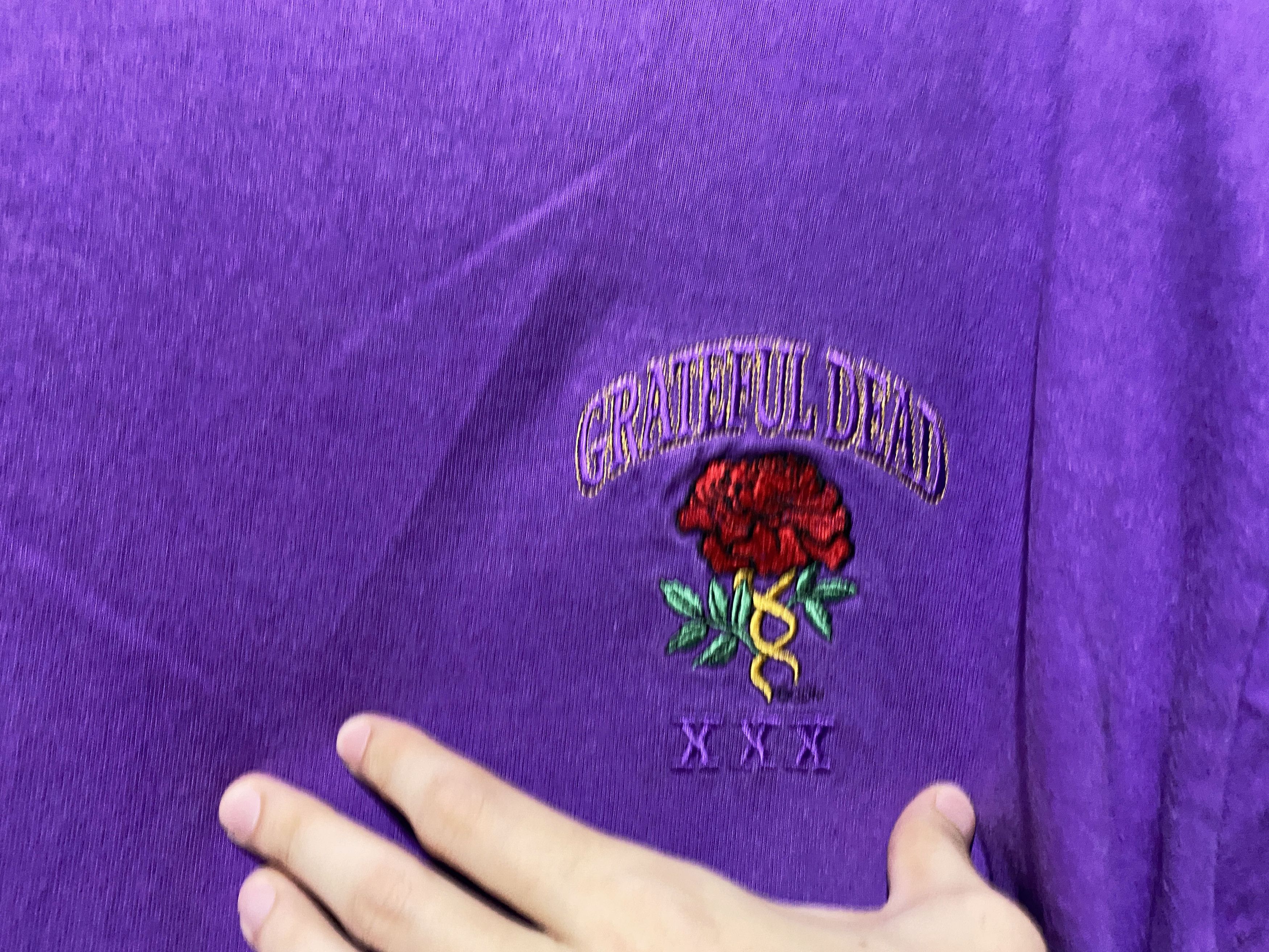 Band Tees × Grateful Dead × Vintage Vintage Grateful Dead Shirt Size US XL / EU 56 / 4 - 2 Thumbnail