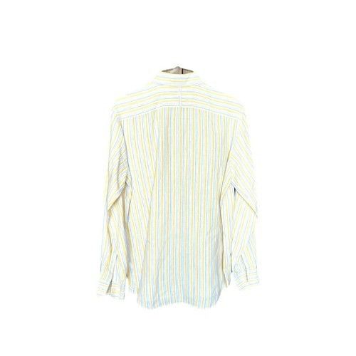 Banana Republic Banana Republic Button Up Shirt Mens Size M Blue Yellow Stri Size US M / EU 48-50 / 2 - 4 Thumbnail