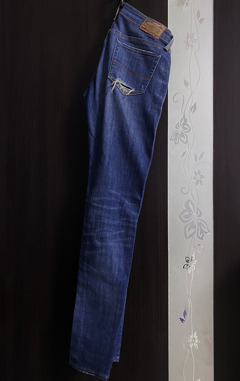 Denim & Supply Ralph Lauren DS RL Ralph Lauren Washed Torn Distressed Skinny Jeans Denim Size 27" / US 4 / IT 40 - 3 Thumbnail