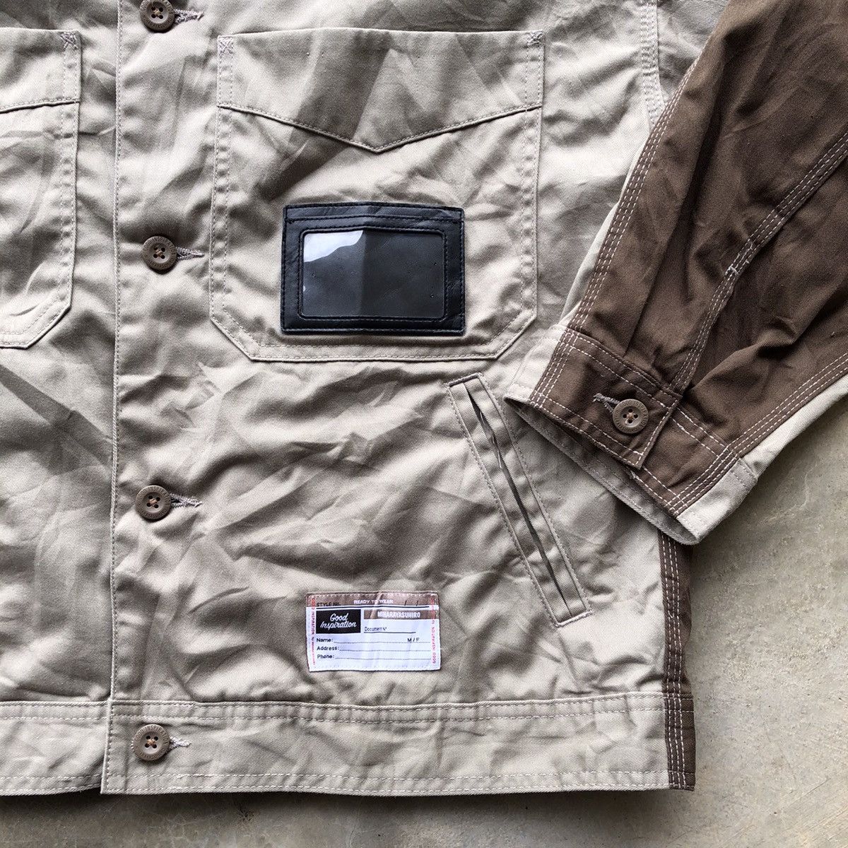 GU × Japanese Brand × Maison MIHARA YASUHIRO Maison MIHARA YASUHIRO “Good Inspiration” Chef Work Jacket Size US L / EU 52-54 / 3 - 5 Thumbnail