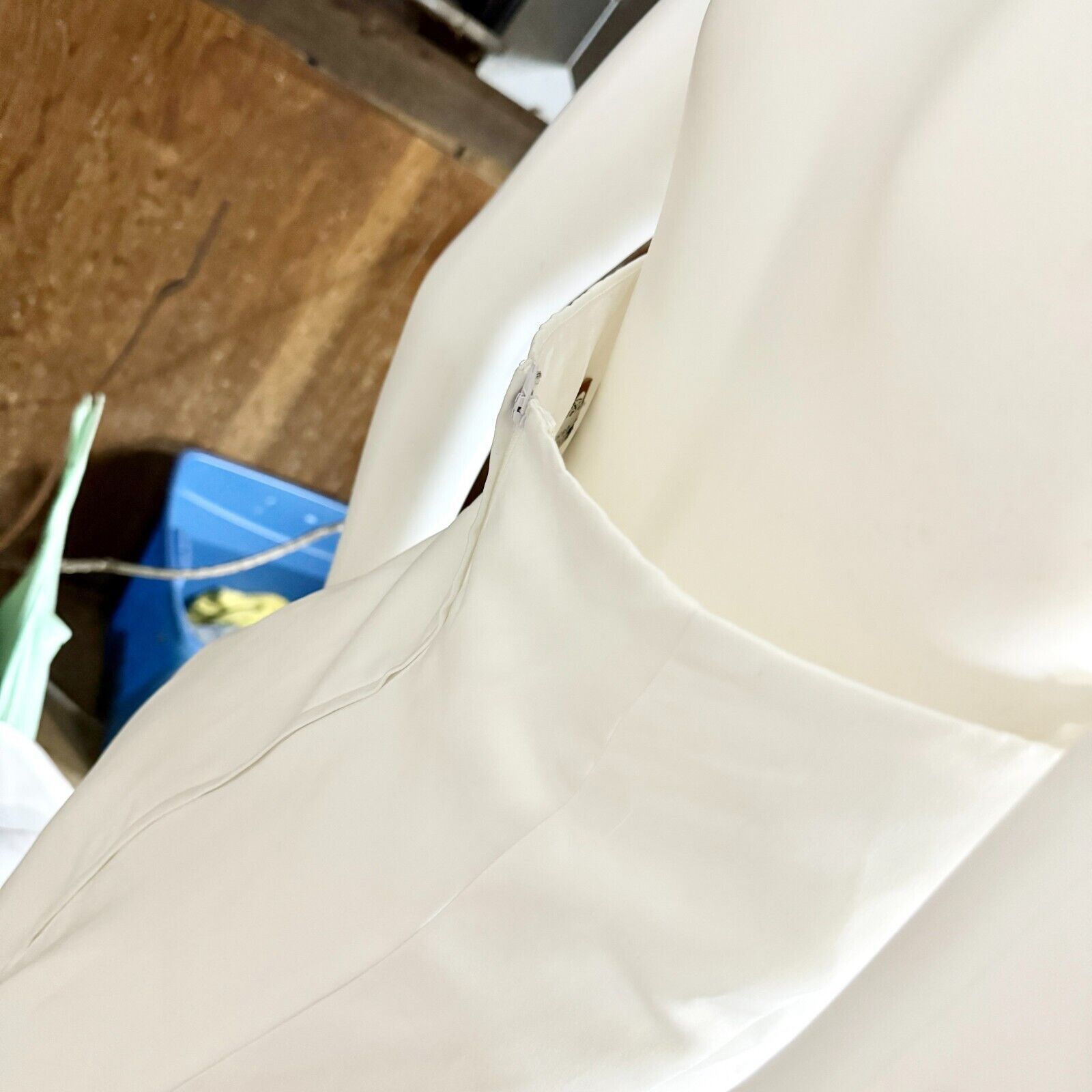 Other Cinderella Wedding Dress Halter Neck Pleated Open Back MD Size M / US 6-8 / IT 42-44 - 8 Thumbnail