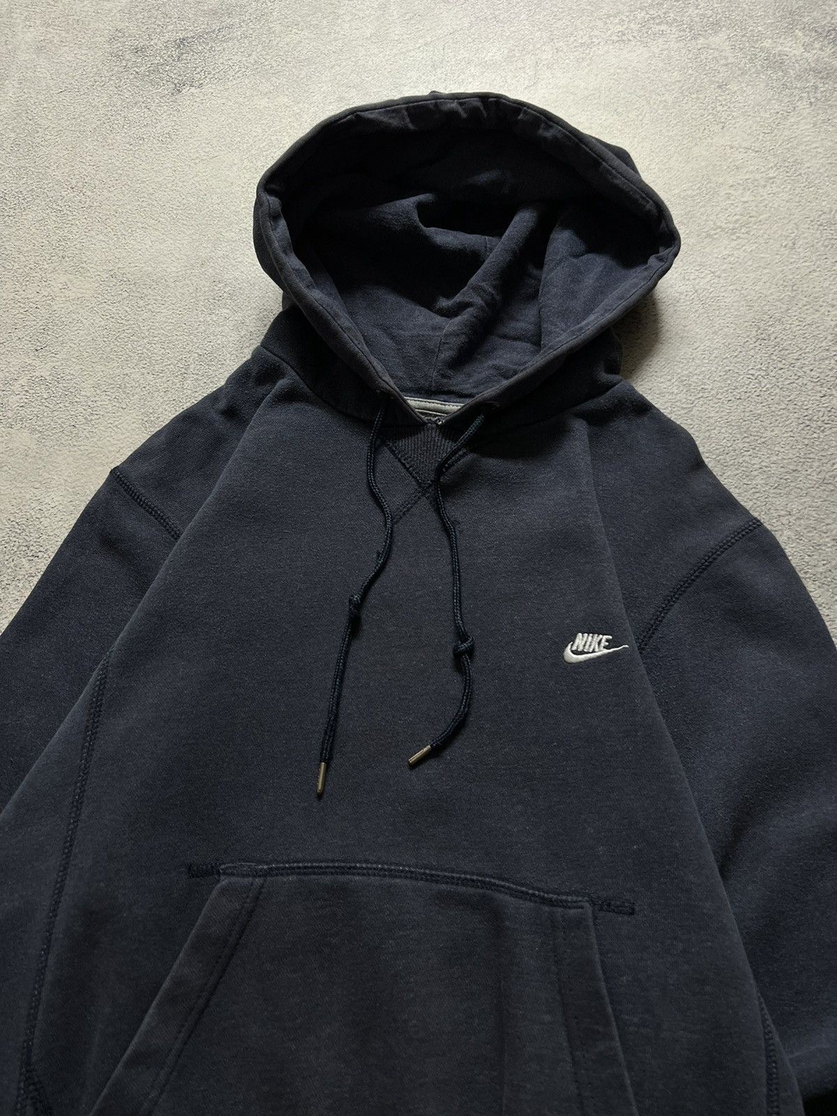 Nike × Vintage Vintage Y2k Nike 💙 Mini Logo Hoodie 00’s Size US S / EU 44-46 / 1 - 3 Thumbnail