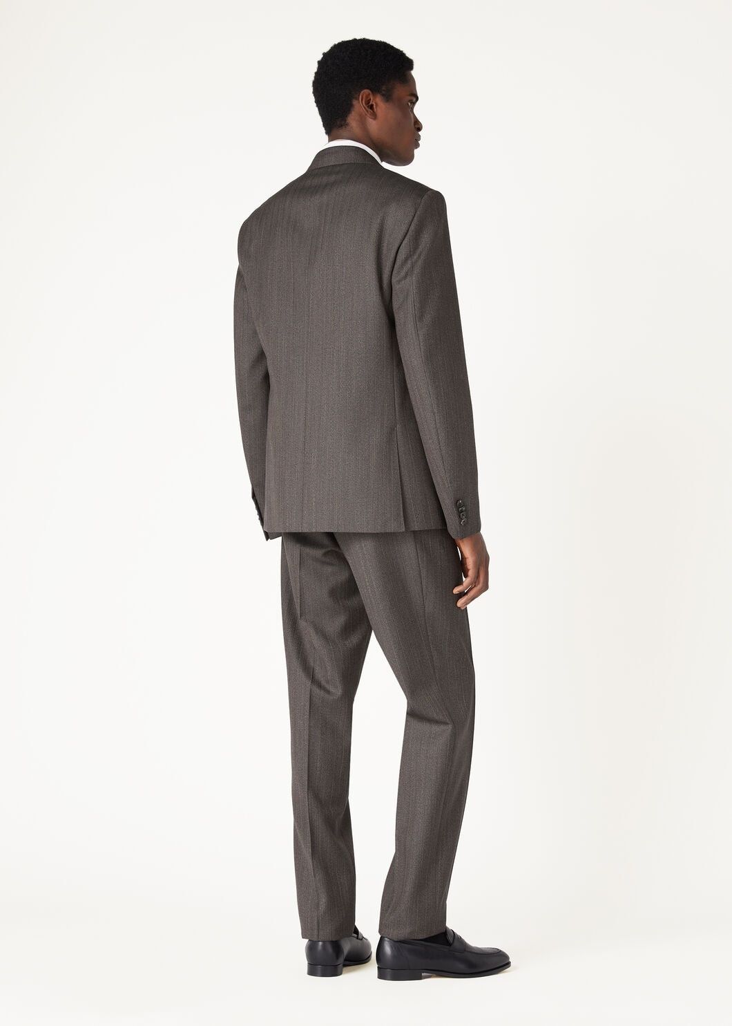 Loro Piana o1w1db10825 FAO6551 Milano Jacket in Dark Grey Size US M / EU 48-50 / 2 - 5 Thumbnail