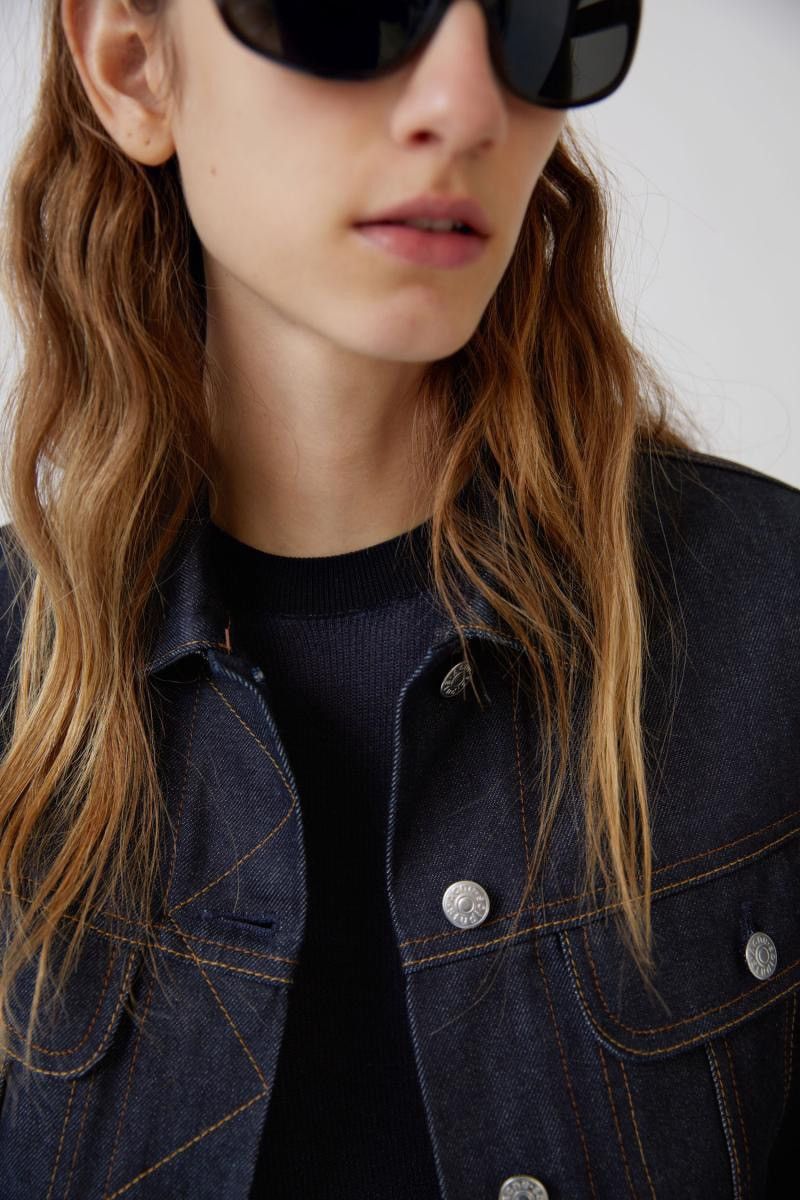 Acne Studios Acne Studios Bla Konst Lamp Indigo Denim Jacket Size 38(M) Size M / US 6-8 / IT 42-44 - 3 Thumbnail