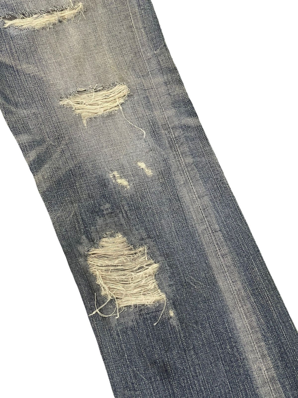 Hysteric Glamour × Japanese Brand Flare Jeans Lee Japan Faded Distress Boot Cut 8🟦2 Size US 35 - 7 Thumbnail