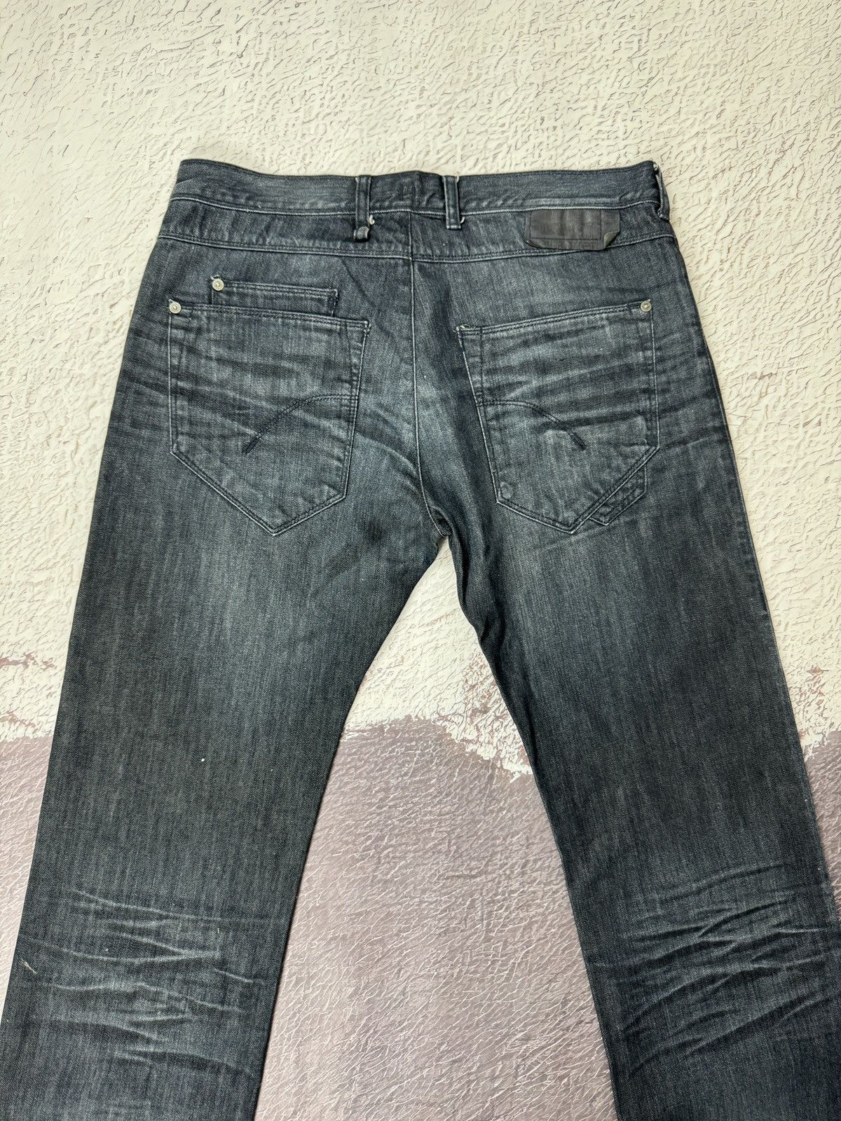 Neil Barrett Neil Barrett Indigo dark straight denim jeans zip pocket Size US 34 / EU 50 - 20 Thumbnail