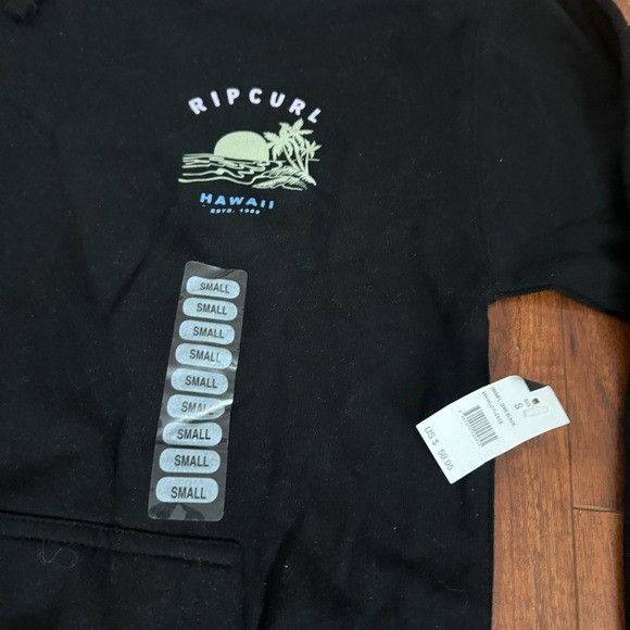 Rip Curl NWT RIP CURL MAHALO FLEECE BLACKK HOODIE SZ SMALL S Size US S / EU 44-46 / 1 - 4 Thumbnail