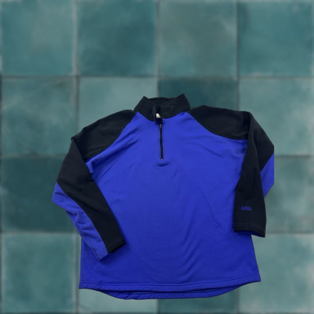 Vintage VINTAGE REI Sweatshirt Mens XL Blue 1/4 Zip Pullover USA Hiking Shirt Mens XL Blue REI Sweatshirt Size US XL / EU 56 / 4 - 1 Thumbnail