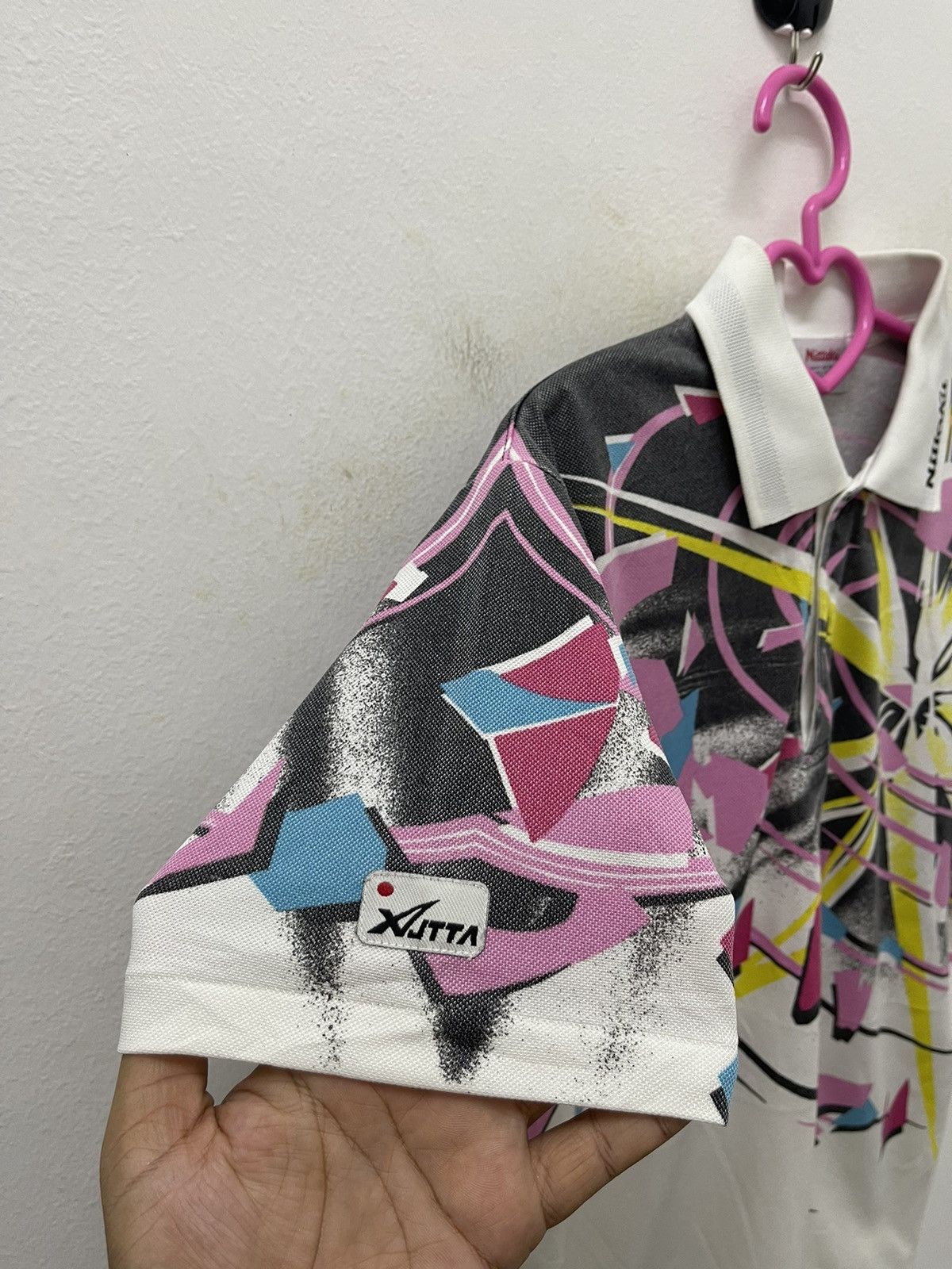 Japanese Brand Rare Vintage NITTAKU Made in Japan Art Cosmic Psychedelic Size US S / EU 44-46 / 1 - 2 Thumbnail
