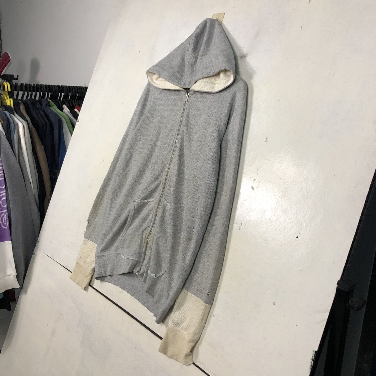 Diesel 📌Distressed Design Zipper Jacket Punk Diesel Size US M / EU 48-50 / 2 - 4 Thumbnail