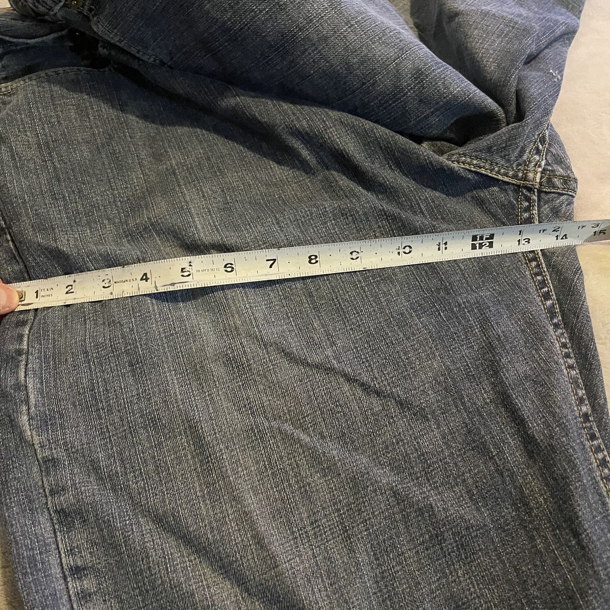 Levi's Vintage Levis 569 Straight Leg Jeans Mens 42x30 Blue Y2K Size US 42 / EU 58 - 12 Thumbnail