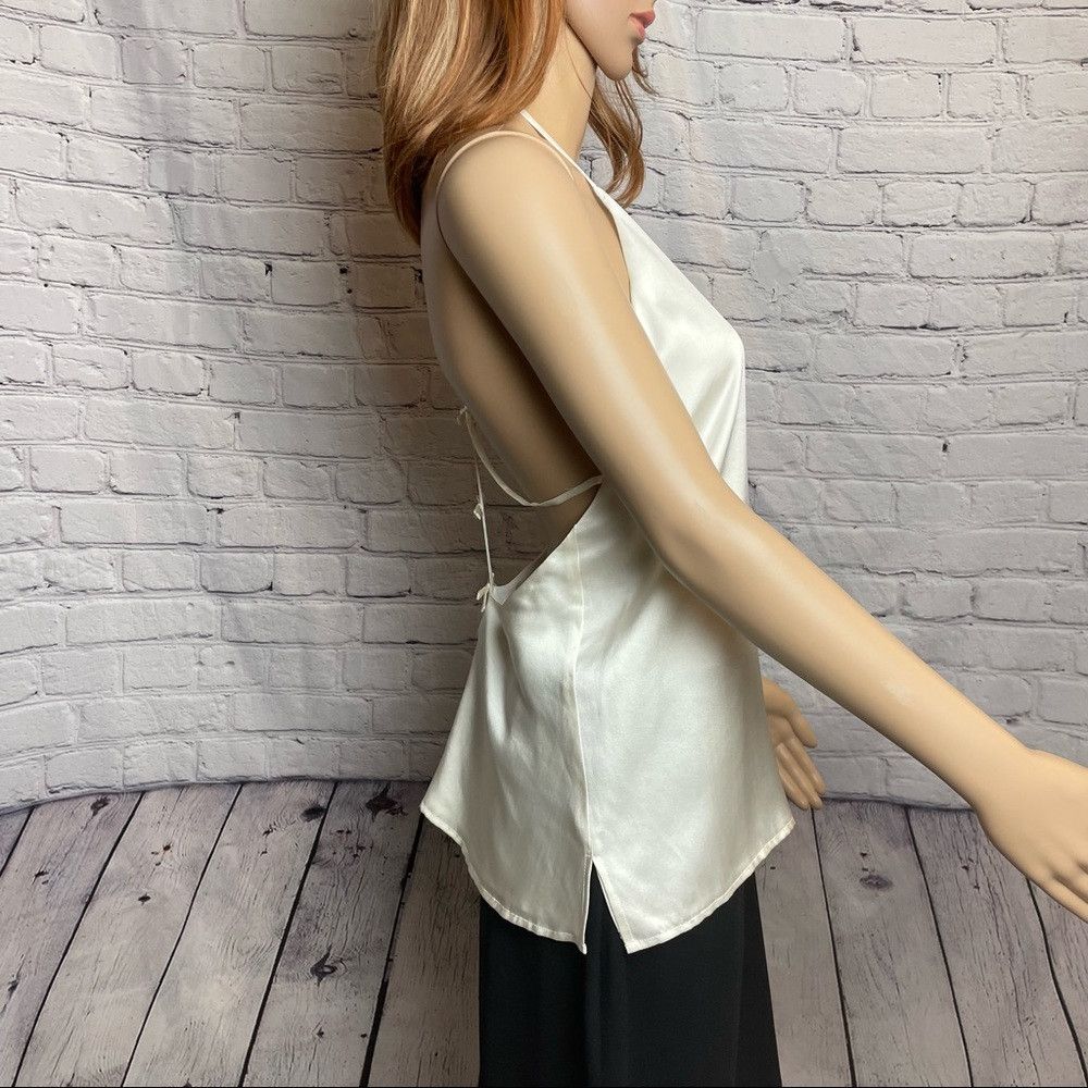 CAMI NYC NWT New $173 Cami NYC The Mara Camisole Silk White Top S Size S / US 4 / IT 40 - 6 Thumbnail